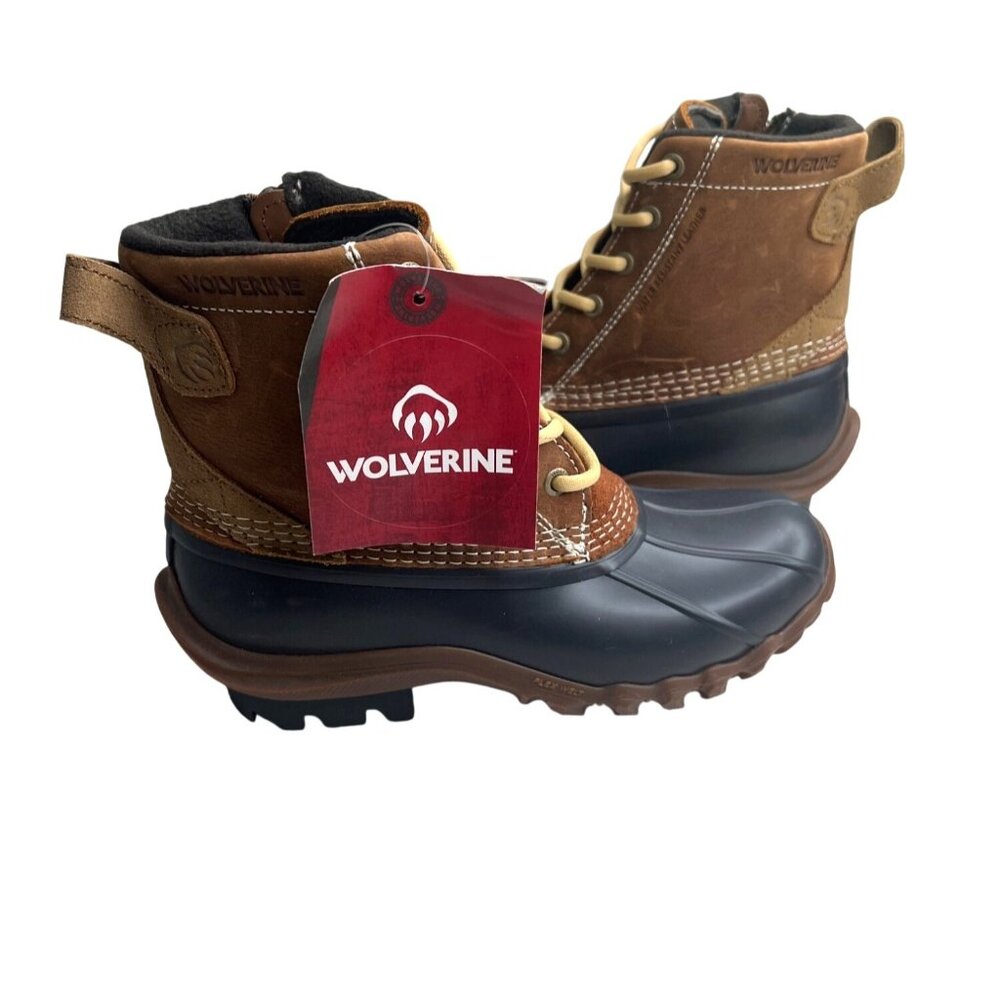 Wolverine Women's Torrent Waterproof Brown & Black EPX Winter Duck Boots 6M - Picture 10 of 16